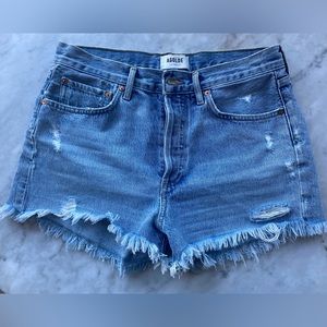 AGOLDE Parker Vintage Cut Off Short in Swapmeet, Size 27